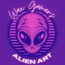 Wax Gamer's Alien Art logo