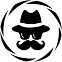 Secret Agent 'Stache logo